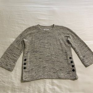 Madewell (Texture & Thread) XXS chunky knit top